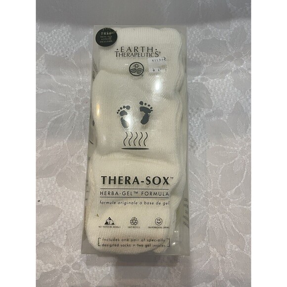 Earth Therapeutics Foot Warming Sox Never Used - Picture 1 of 8